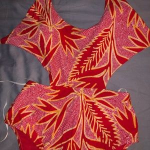 American Eagle one piece backless bathing suit